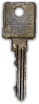 Motel Room 206 Key