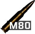 7.62x51mm M80