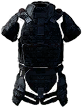S.D. Protector Full Body Armor Black