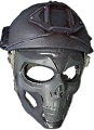 Black Parachute Training Helmet