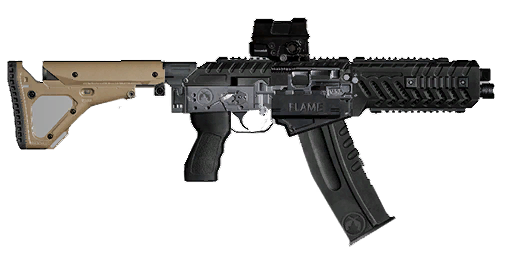 Flame12 12ga semi-automatic shotgun PEQ edition