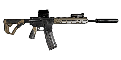 M4A1 5.56x45mm carbine rifle DD PEQ edition