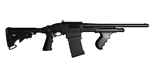M870-DM 12ga Mag-Fed pump action shotgun AR stock edition