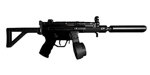MP5K 9x19 sub-machine gun PDW