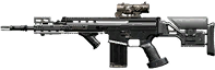 SECA17 7.62x51mm battle rifle SSR Full Attach edition