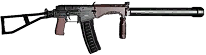 SR-3M 9x39mm carbine rifle with suppressor
